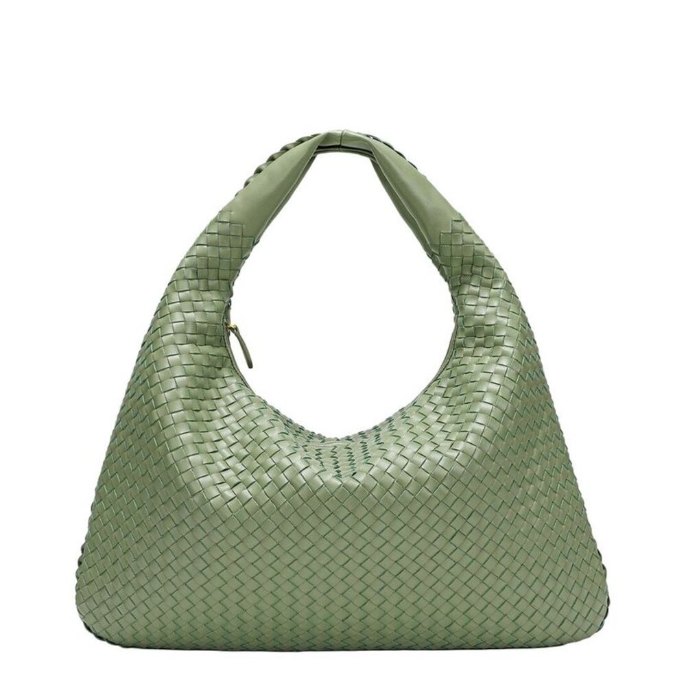 Tiffany & Fred Paris Leather Tote, Green
